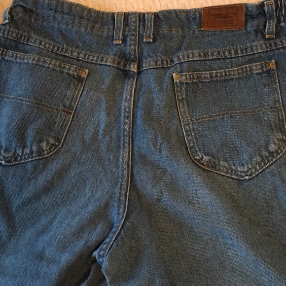 LL Bean Comfort Waist  Blue Denim Jeans Lg 18 P - Picture 5 of 8